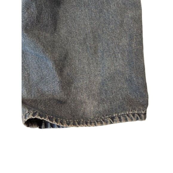 Vintage 80s Roebucks Mens Long Blue Demin Overalls 54 Farmer Ranch Country - Picture 8 of 9